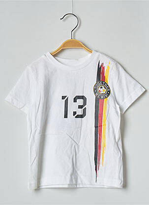 T-shirt stretch manches courtes blanc ESPRIT garcon