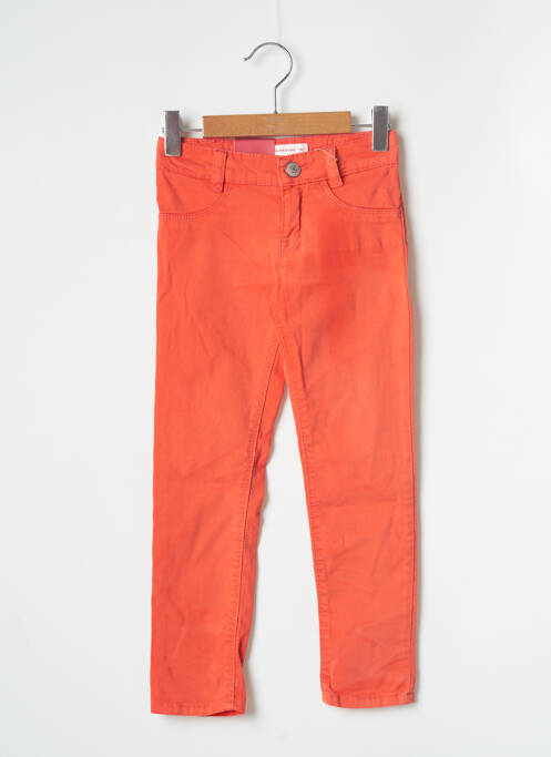 Jeans coupe slim orange LEVIS pour fille