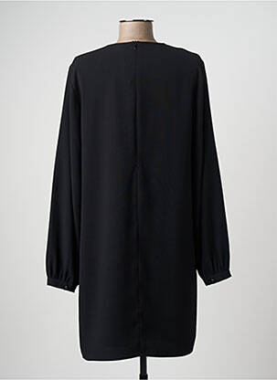 Robe courte fermeture zippée au dos manches longues noir PENNYBLACK femme