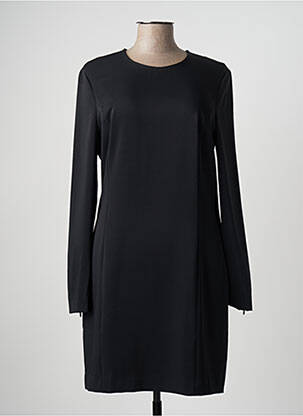 Robe mi-longue manches longues manches longues noir RALPH LAUREN femme