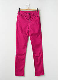 Pantalon slim taille normale taille normale rose ARMANI femme