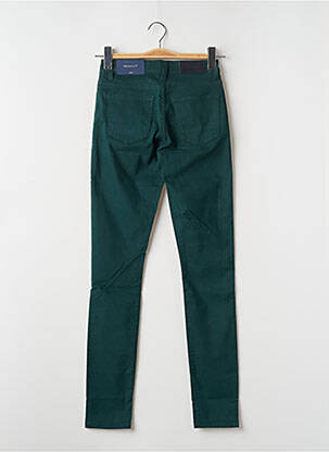 Pantalon slim skinny taille normale vert GANT femme