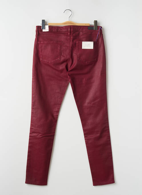 Pantalon slim rouge TOMMY HILFIGER pour femme