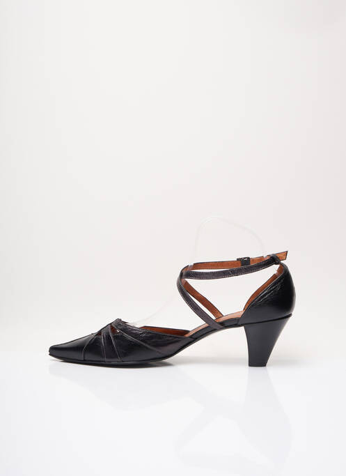 Sandales/Nu pieds noir BRENDA ZARO pour femme