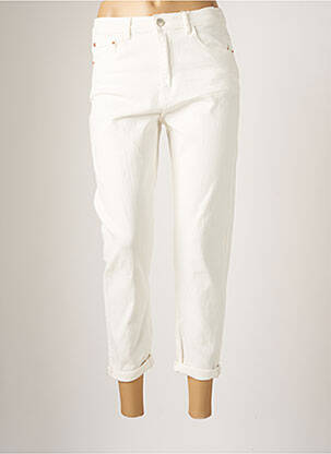 Jeans coupe slim blanc ONADO pour femme