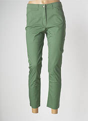 Pantalon 7/8 vert FELINO pour femme seconde vue