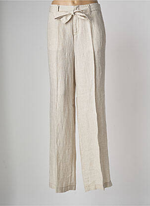 Pantalon large beige S.OLIVER pour femme