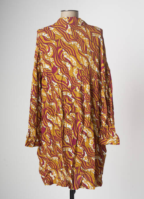 Robe courte jaune ALMAE pour femme