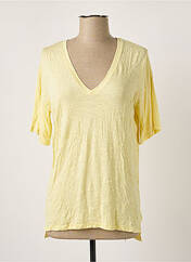 T-shirt jaune AN' GE pour femme seconde vue