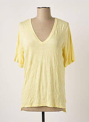 T-shirt jaune AN' GE pour femme