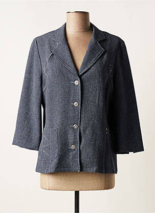 Blazer poches bleu GUY DUBOUIS femme