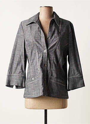 Veste casual poches gris GUY DUBOUIS femme