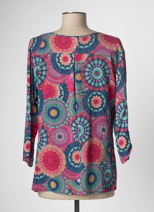 Blouse bleu GEVANA pour femme