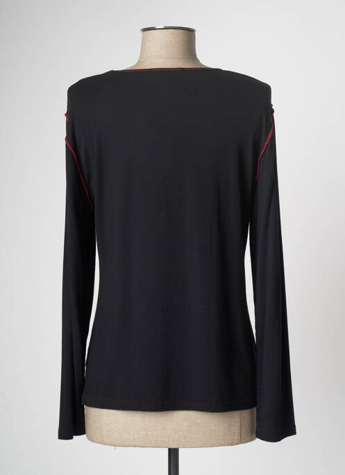 T-shirt noir SAINT CHARLES pour femme