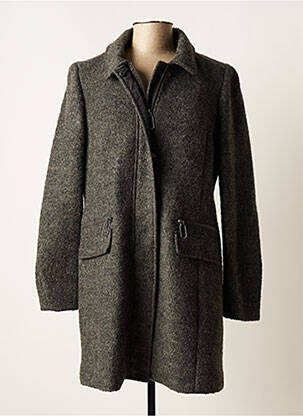 Manteau long gris BOCA BOKA pour femme