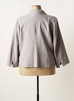Blazer poches gris GEVANA femme