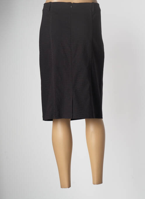 Jupe mi-longue noir CHRISTINE LAURE pour femme