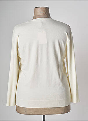 Pull stretch manches longues beige LUCIA homme