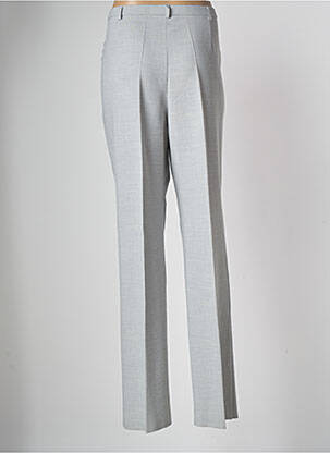 Pantalon droit taille à pinces taille haute gris PAUPORTÉ femme