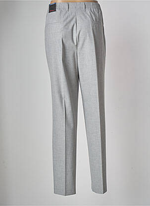 Pantalon droit taille élastique taille normale gris TONI femme
