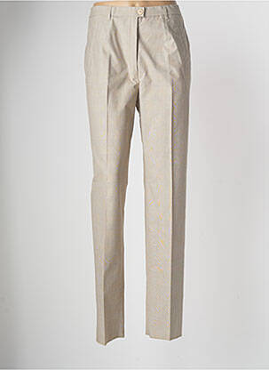 Pantalon droit beige KARTING pour femme