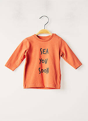T-shirt manches longues manches longues orange NAME IT garçon