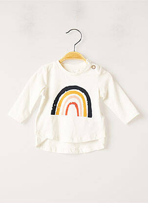 T-shirt stretch manches longues blanc NAME IT fille
