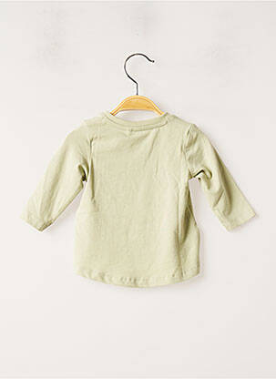 T-shirt stretch manches longues vert NAME IT fille