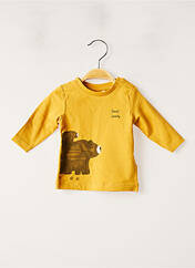 T-shirt jaune NAME IT pour garçon seconde vue
