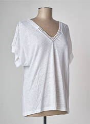 T-shirt blanc MAE MAHE pour femme seconde vue