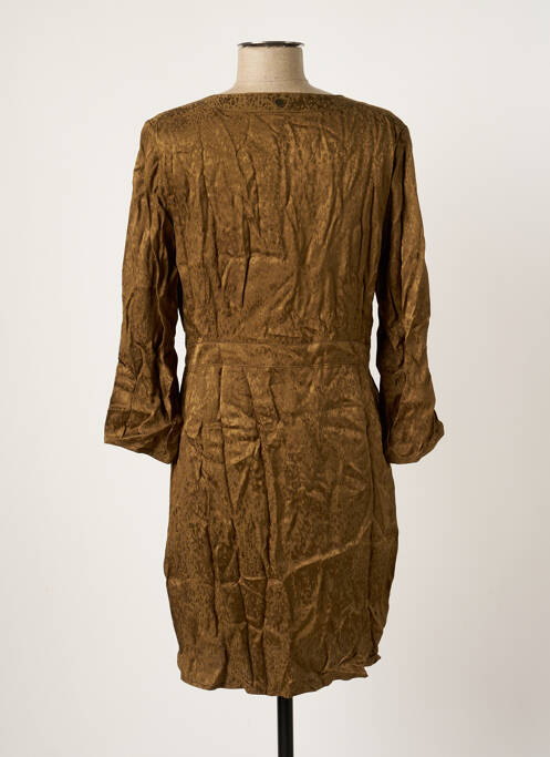 Robe courte vert LOLA ESPELETA pour femme