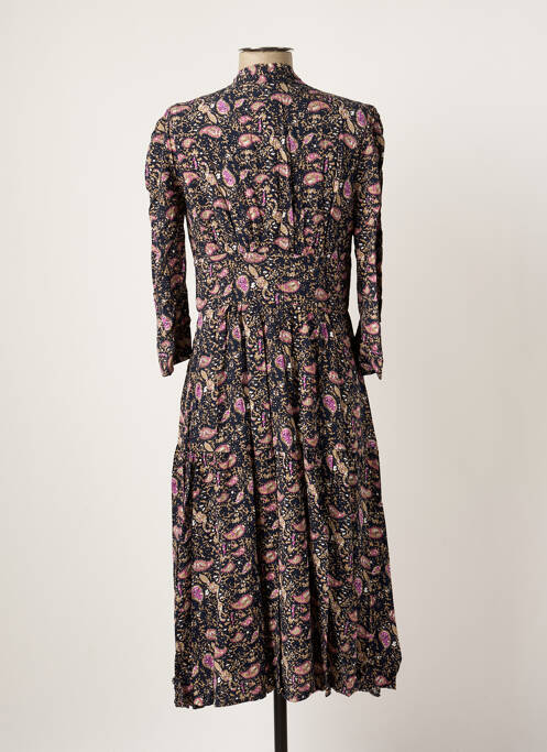 Robe mi-longue bleu FREEMAN T.PORTER pour femme