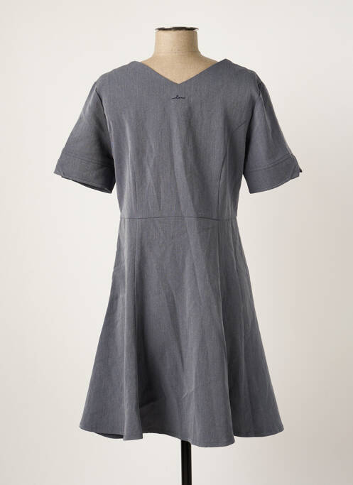Robe mi-longue gris LOLA ESPELETA pour femme