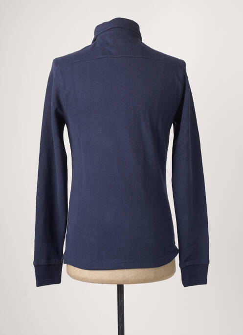 Polo bleu CARNET DE VOL pour homme