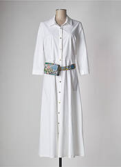 Robe longue blanc K-DESIGN pour femme seconde vue