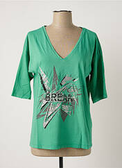 T-shirt vert VILA pour femme seconde vue