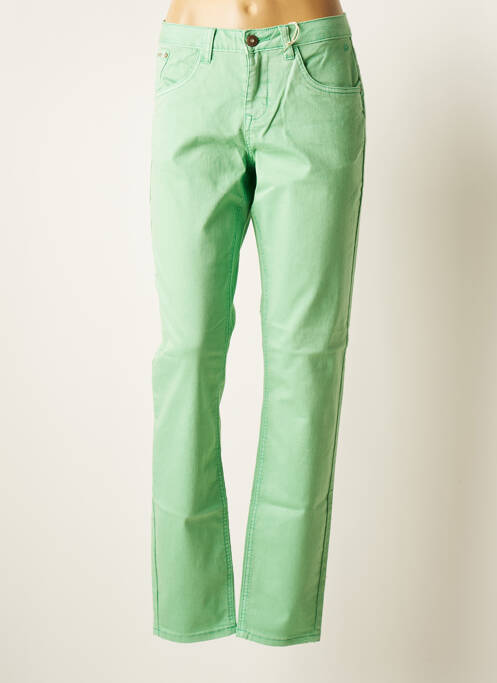 Pantalon slim vert CREAM pour femme