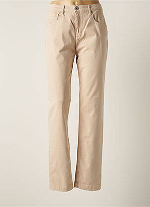 Pantalon slim taille normale taille normale beige DENIM STUDIO femme