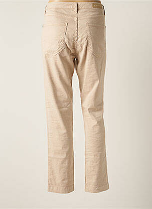 Pantalon slim taille normale taille normale beige DENIM STUDIO femme