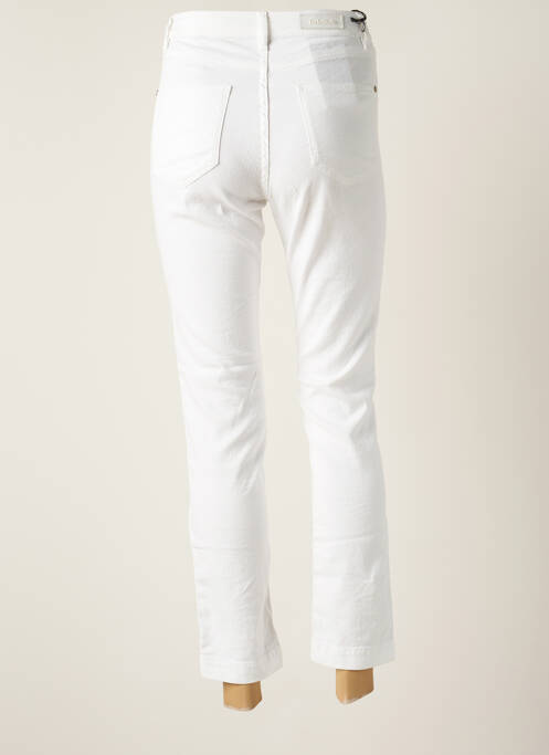 Pantalon 7/8 beige DENIM STUDIO pour femme
