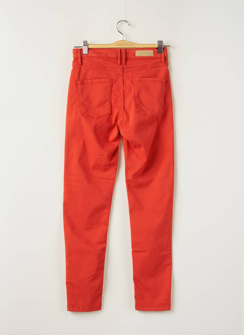 Pantalon 7/8 orange DENIM STUDIO pour femme