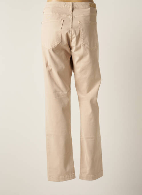 Pantalon slim beige DENIM STUDIO pour femme