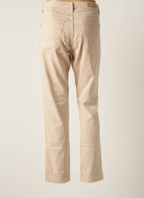 Pantalon slim beige DENIM STUDIO pour femme