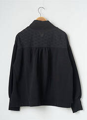Sweat-shirt à capuche noir CREAM pour femme seconde vue