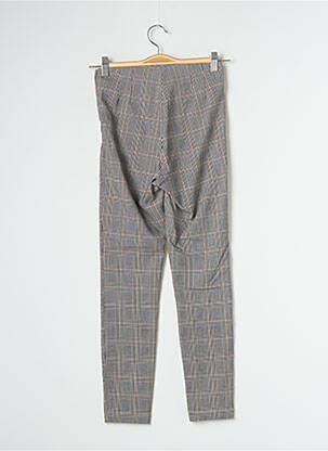 Pantalon slim stretch taille normale gris ZARA femme