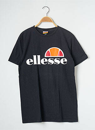 T-shirt noir ELLESSE pour femme