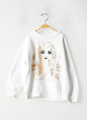 Sweat-shirt blanc MANGO pour fille