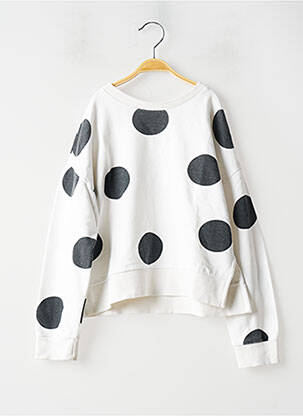 Sweat-shirt blanc MANGO pour fille