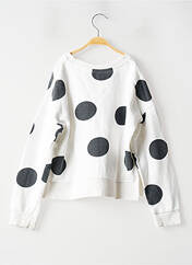 Sweat-shirt blanc MANGO pour fille seconde vue