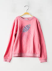 Sweat-shirt rose LA COMPAGNIE DES PETITS pour fille seconde vue